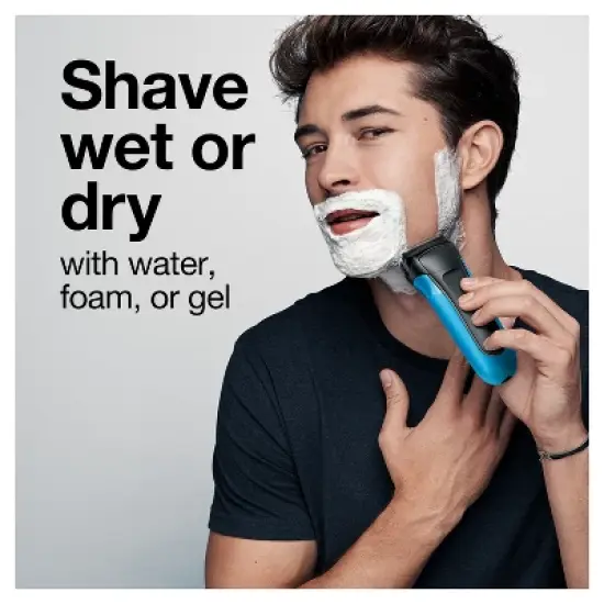 Braun Series 3-310s Men's Rechargeable Wet & Dry Electric Foil Shaver image {5}