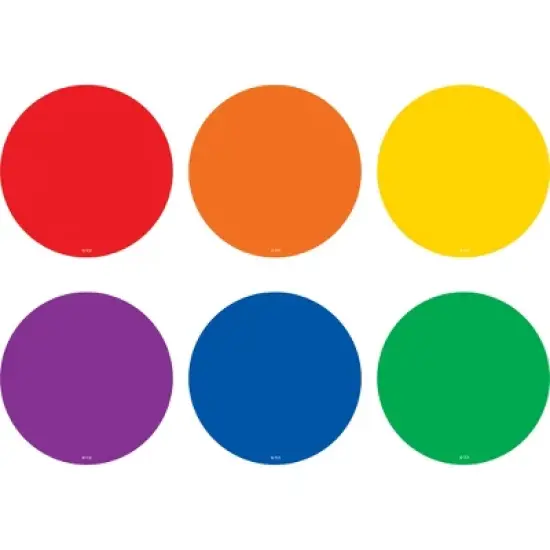 Teacher Created Resources&reg; Spot On&reg; Colorful Circles Carpet Markers image {3}