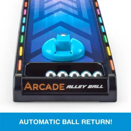 Game Zone Arcade Alley Ball For 1-2 Players, Ages 6+, Electronic Multiplayer Kids & Adults image {5}
