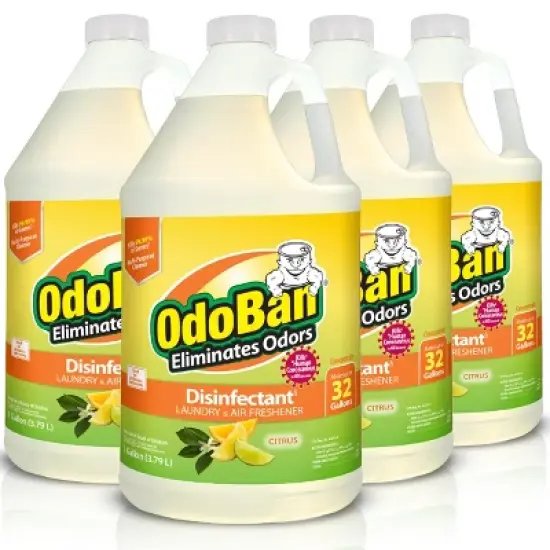 OdoBan Disinfectant Concentrate and Odor Eliminator, Citrus Scent image {5}