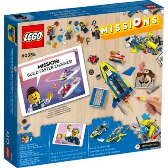 LEGO City Water Police Detective Missions Set with App 60355 image {3}