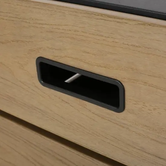 Archie Outdoor Rectangle Fire Pit - Brown - Christopher Knight Home image {8}