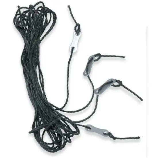 Machrus Ogrow Deep Fastening Iron Greenhouse Anchor Kit - Set of 4 anchors and Ropes image {2}