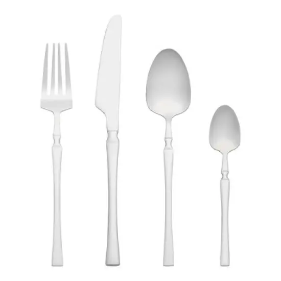 REGALWOVEN 24 Pcs 1 Set Stainless Steel Durable Rust-Proof Corrosion Resistant Serving Sets image {6}