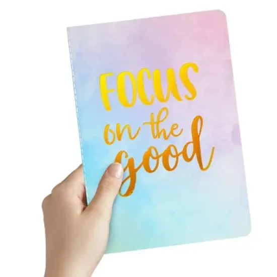 Paper Junkie 6 Pack Inspirational Notebooks for Women, A5 Motivational Soft Cover Journals for Students, Watercolor Designs, Gift Set, 5.7 x 8.2 In image {3}