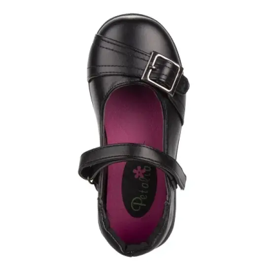 Petalia Girls' Tween Strapped Buckle Accent School Shoes image {5}