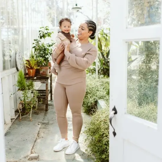 Goumikids Womens Thermal Viscose + Organic Cotton Pants. image {4}