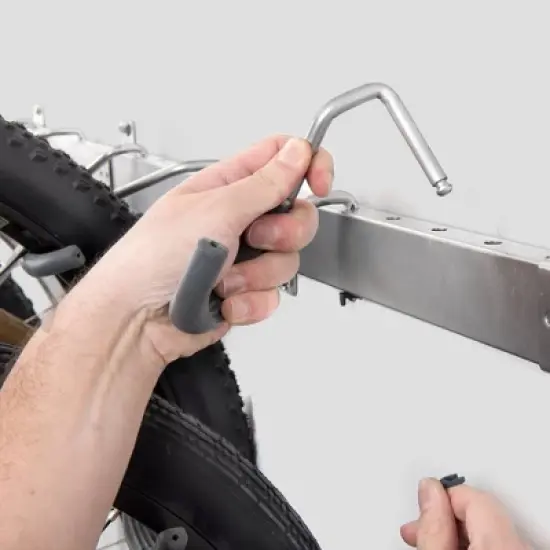 Delta Cycle 6 Bike Rail Garage Bike Wall Mount image {6}