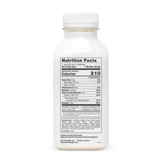 Oats Overnight Shake Birthday Cake - 2oz image {2}