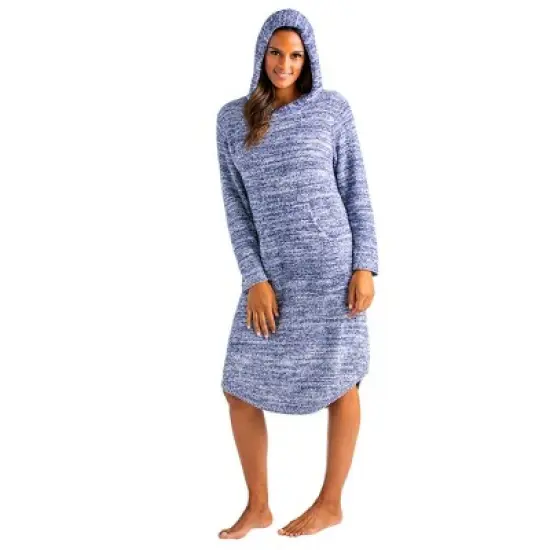 Softies Heathered Marshmallow 42" Hooded Lounger image {15}