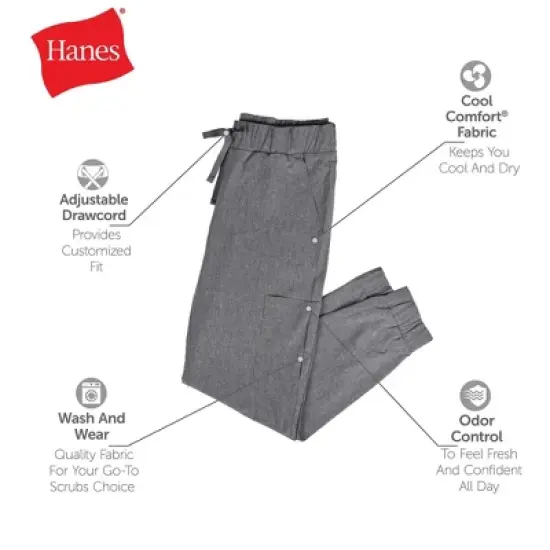 Hanes Comfort Fit Scrubs Women's Scrub Joggers image {4}