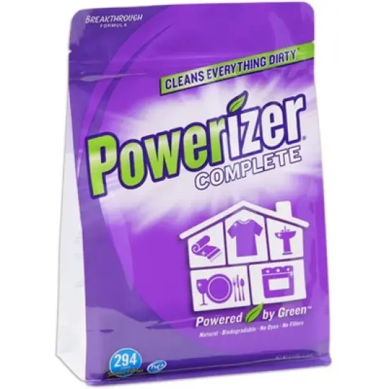 Powerizer Complete Multipurpose Laundry, Dishwasher Detergent & All-Purpose Household Cleaner - All Natural & Cruelty-Free image {11}