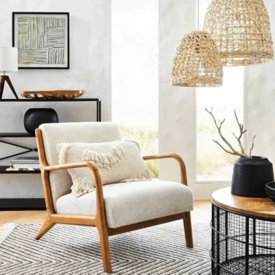 Esters Wood Armchair - Threshold&trade; image {6}