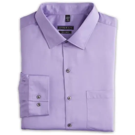 Synrgy Sateen Dress Shirt - Men's Big and Tall image {3}