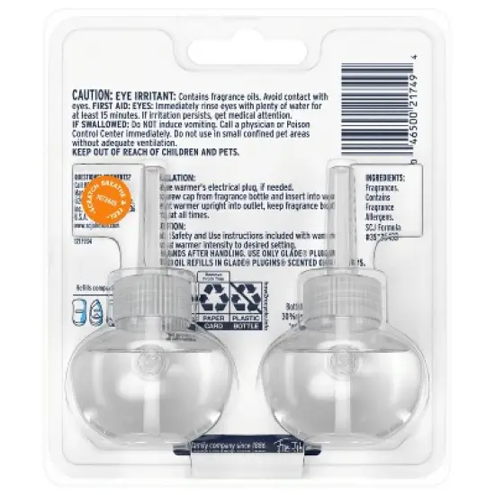 Glade PlugIns Scented Oil Air Freshener Refills - Hawaiian Breeze - 1.34oz/2pk image {2}