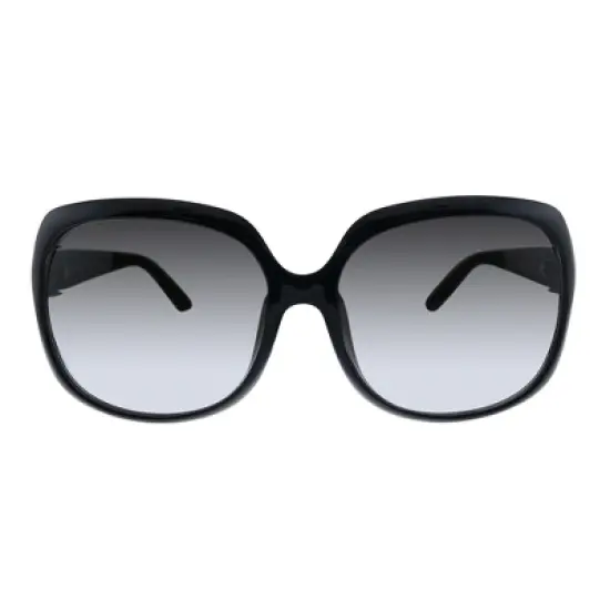 Salvatore Ferragamo SF 739SA 001 Womens Rectangle Sunglasses Black 59mm image {1}