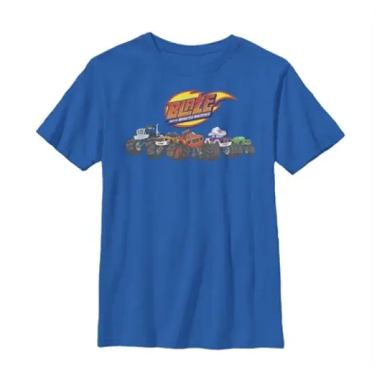 Boy's Blaze and the Monster Machines Friend Racers T-Shirt image {3}