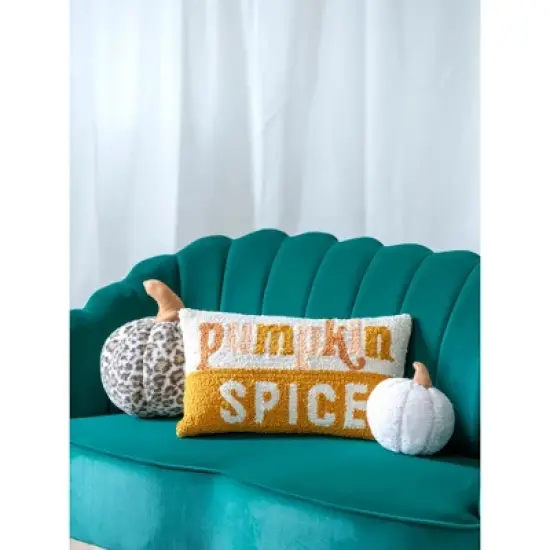 Shiraleah "Pumpkin Spice" Fall Decorative Pillow image {2}