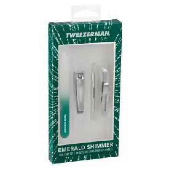 Tweezerman Emerald Shimmer Nail Care Set - 4pc image {8}