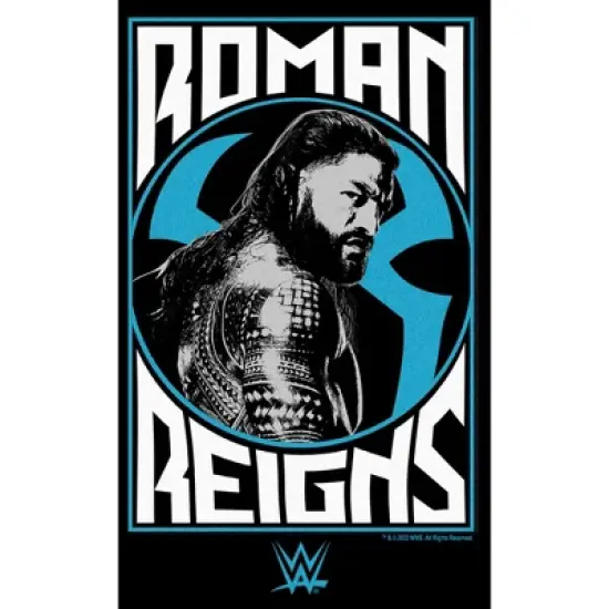 Men's WWE Roman Reigns Poster T-Shirt image {1}