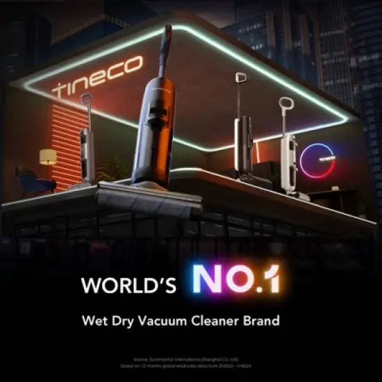 Tineco GO HammerHead Cordless Wet/Dry Mop & Vacuum with ZeroTangle Technology image {3}