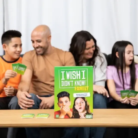 I Wish I Didn't Know! Family Edition Trivia Game by What Do You Meme? Family image {2}