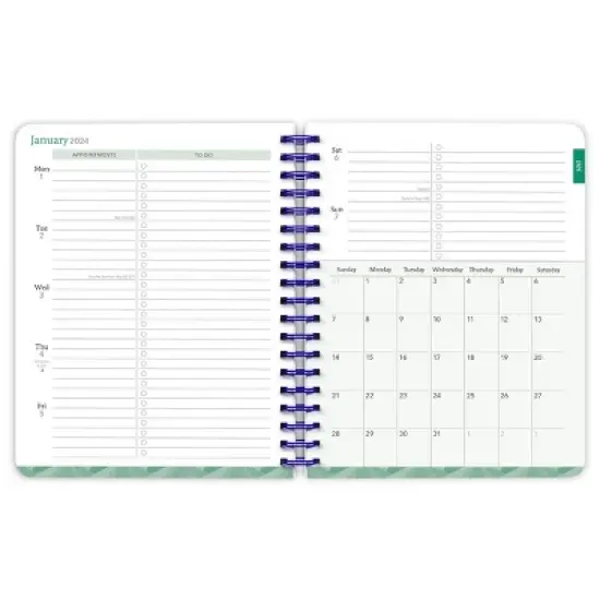 StarGifts 2023-2024 Desk Planner 7.125"x7.75" Floral Splendor image {3}