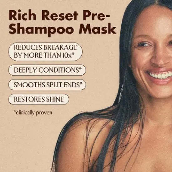 Blake Brown Rich Reset Pre-Shampoo Mask - Milky Sandalwood &ndash; Creamy Musk Fragrance - 5 fl oz image {3}