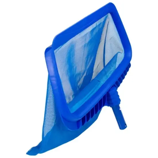 Pool Central Heavy Duty Deep-Bag Swimming Pool Leaf Rake Skimmer Head 19.75" - Blue image {4}