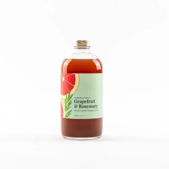 Wood Stove Kitchen Grapefruit & Rosemary Cocktail and Mocktail Mixer, 16 fl oz image {5}
