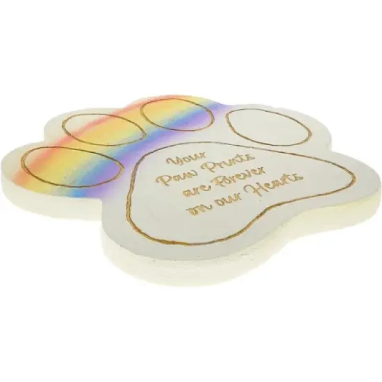 Pavilion Gift Company - Pawprints - 11" Pawprint Garden Stone - Stepping Stones and Pathways image {4}