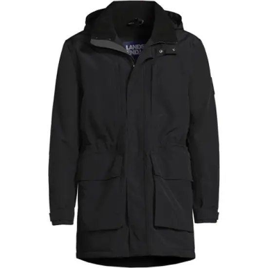 Lands' End Men's Waterproof Squall Parka image {3}