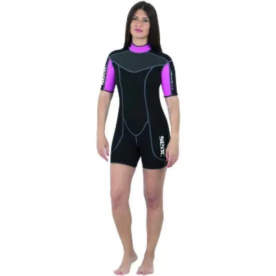 SEAC Sense Shorty 3mm High Stretch Neoprene Short Wetsuit Women image {2}