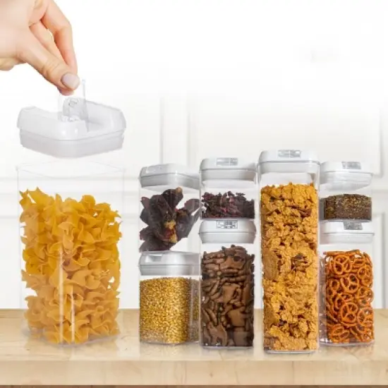 Cheer Collection Airtight Food Storage Containers, Set of 7 image {4}