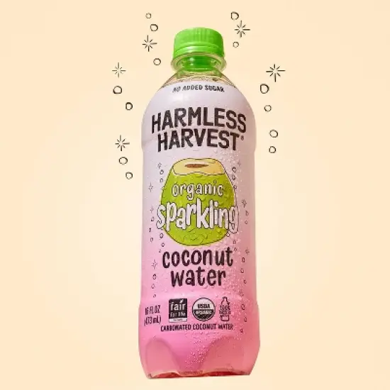 Harmless Harvest Sparkling Coconut Water - 16 fl oz image {3}
