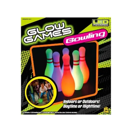 Glow Games LED Glow Bowling Set - 7pc image {2}
