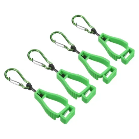 Unique Bargains Wear-Resistant Construction Workshop Prevent Losing Hook Clip 4 Pcs image {4}