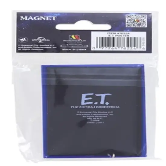 Monogram International E.T. The Extra Terrestrial Movie Poster 3D Foam Magnet image {2}