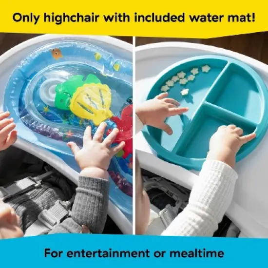 Baby Einstein Ocean Explorers Snack & Splash Compact Folding High Chair image {4}