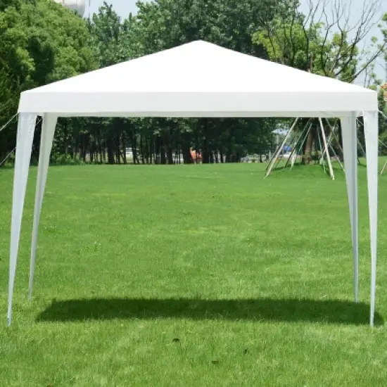 Tangkula Canopy Tent BBQ Shelter Pavilion Folding Gazebo Wedding Party Camping image {1}