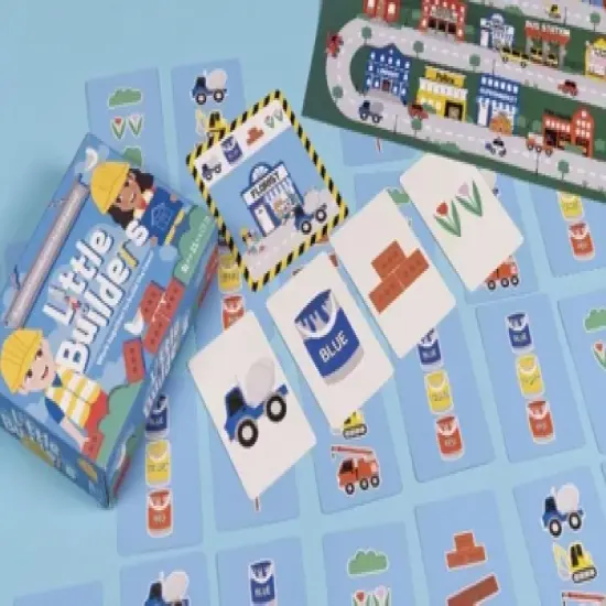 Professor Puzzle USA, Inc. Little Builders Game | Work Together to Build The Town image {2}