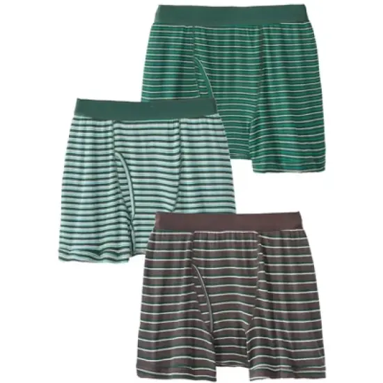 KingSize Men's Big & Tall Cotton Boxer Briefs Multipack image {11}