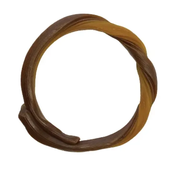 N-Bone Puppy Teething Rings Barbecue Flavor Grain-Free Rawhide Alternatives and Dental and Hard Chews Dog Treats - 7.2oz image {3}