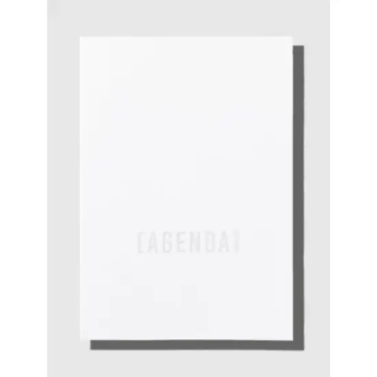 Undated Admin Perfect Bound Notebook | Cloth & Paper image {4}