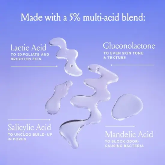 Billie AHA Gel Deodorant Lavender Milk - 1.7 fl oz image {3}