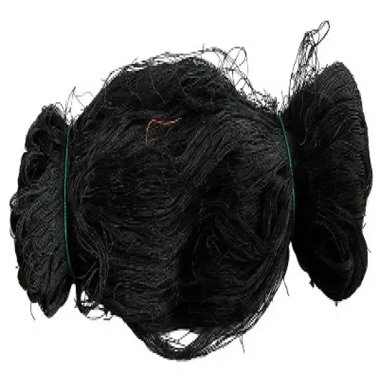 Noa Store 25ft X 50ft Nylon Mesh Anti Bird Netting for Fruit Trees Used as Chicken Netting, Black image {1}