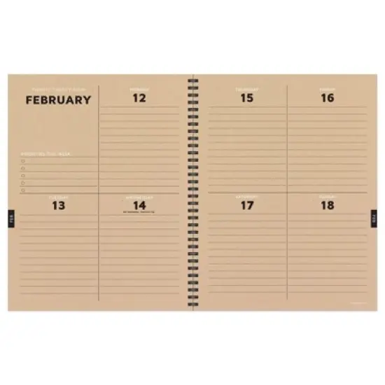 TF Publishing 2023-24 Academic Planner Weekly/Monthly 8.5"x11" Tartan image {2}