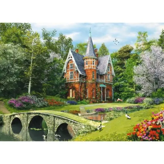 Trefl Wood Craft Victorian House Jigsaw Puzzle - 1000pc image {2}