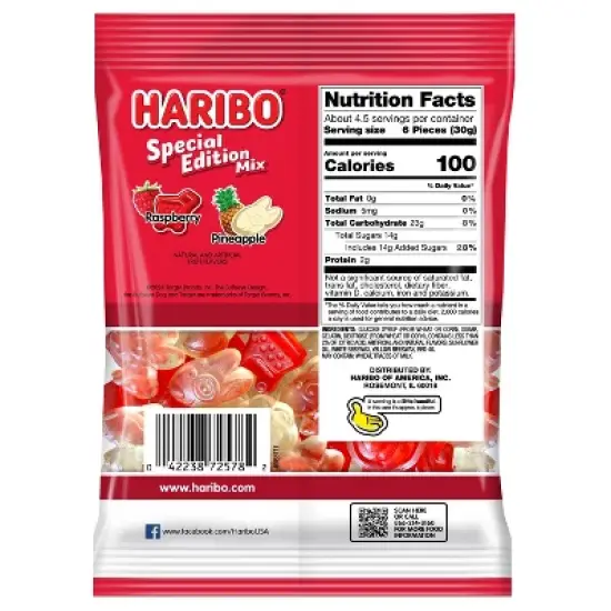 Haribo Special Edition Gummy Candy Mix - 5oz image {1}