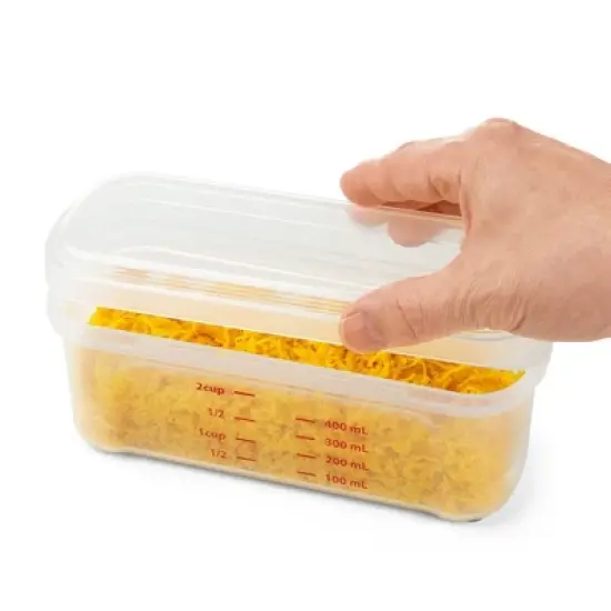 Prepworks Compact Grate and Slice Set: Mandoline & Veggie Slicer, 4 Blades, Dishwasher-Safe, Green/Gray/Black image {6}